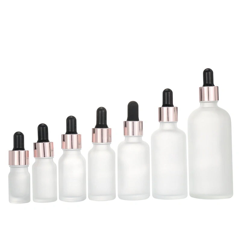 hot sale essential oil perfume glass bamboo dropper bottle