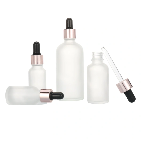 hot sale essential oil perfume glass bamboo dropper bottle