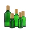 empty roller essential oil  dropper glass bottles 