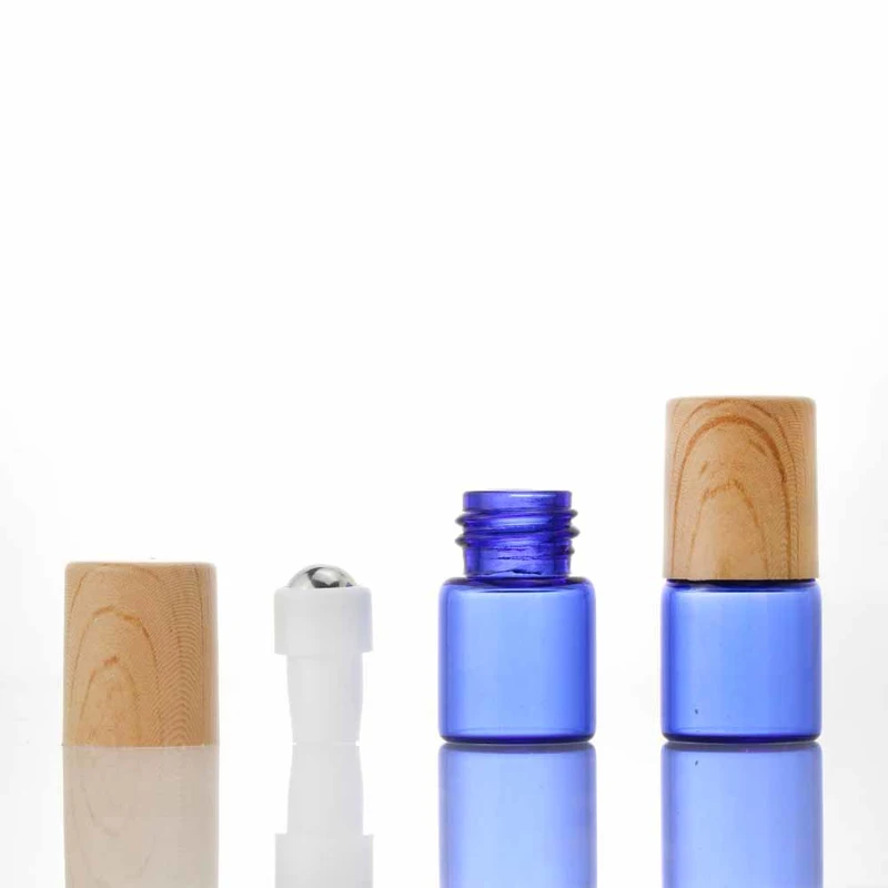 Cosmetic Packaging Rose Gold Roll On Glass Roller Perfume Bottle