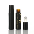10ML Glass Roll On Bottles With Black Stainless Steel Roller Ball 