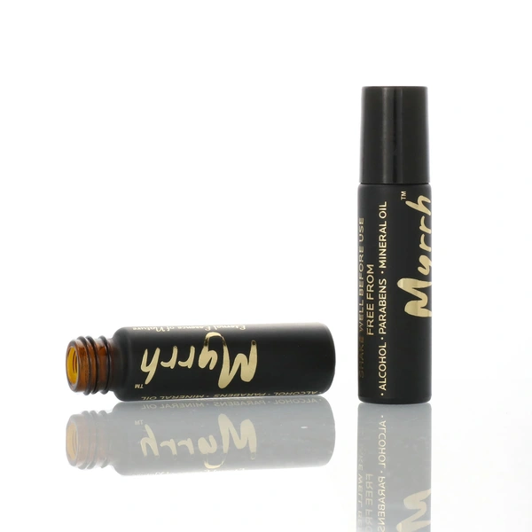 10ML Glass Roll On Bottles With Black Stainless Steel Roller Ball 