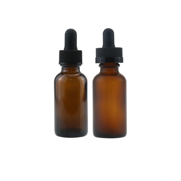 60ml empty perfume glass dropper spray boston bottle