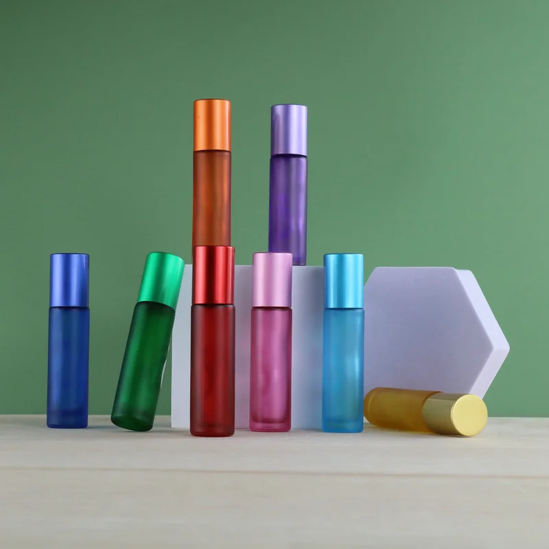  Cosmetic Essential Oil Packaging Roller Roll-on Perfume Bottles 