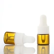 Amber Transparent 1ml 2ml 3ml Mini Sample Glass Dropper vial