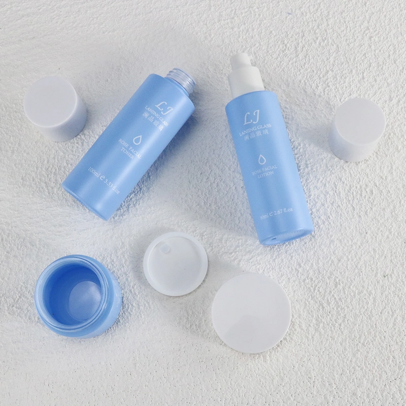 Cosmetic Packaging Perfum Serum  Lotion Glass Bottles and Jars
