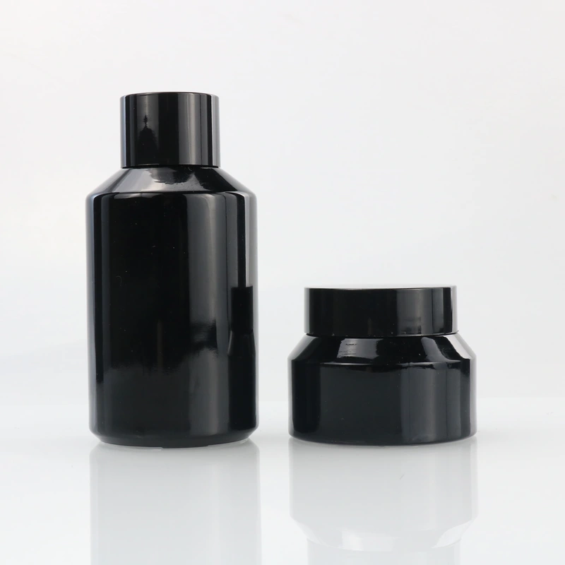Find high quality 30ml 50ml 60ml 100ml flat shoulder coemtic serum dropper bottle