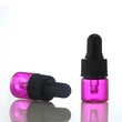 Small pink 2ml brown sample bottle with drip stick