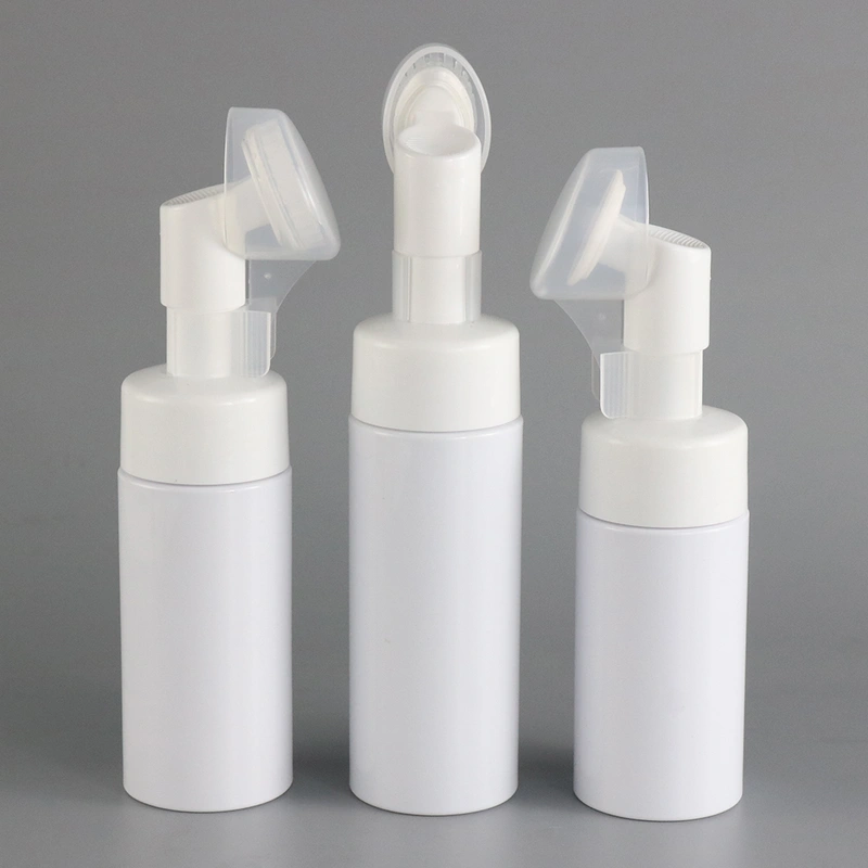 200ml plastic cosmetic foam pump dispenser spray applicator bottle 