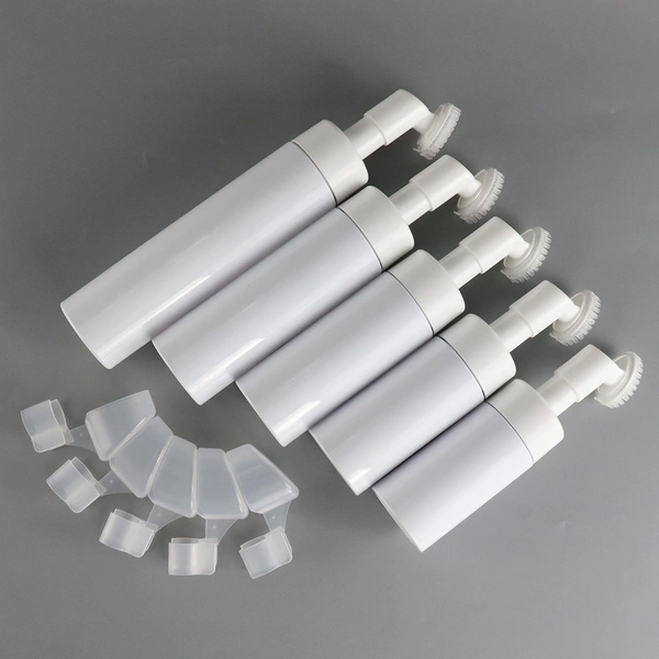 Factory colors plastic cosmetic foam pump bottle 80ml dispenser spray 