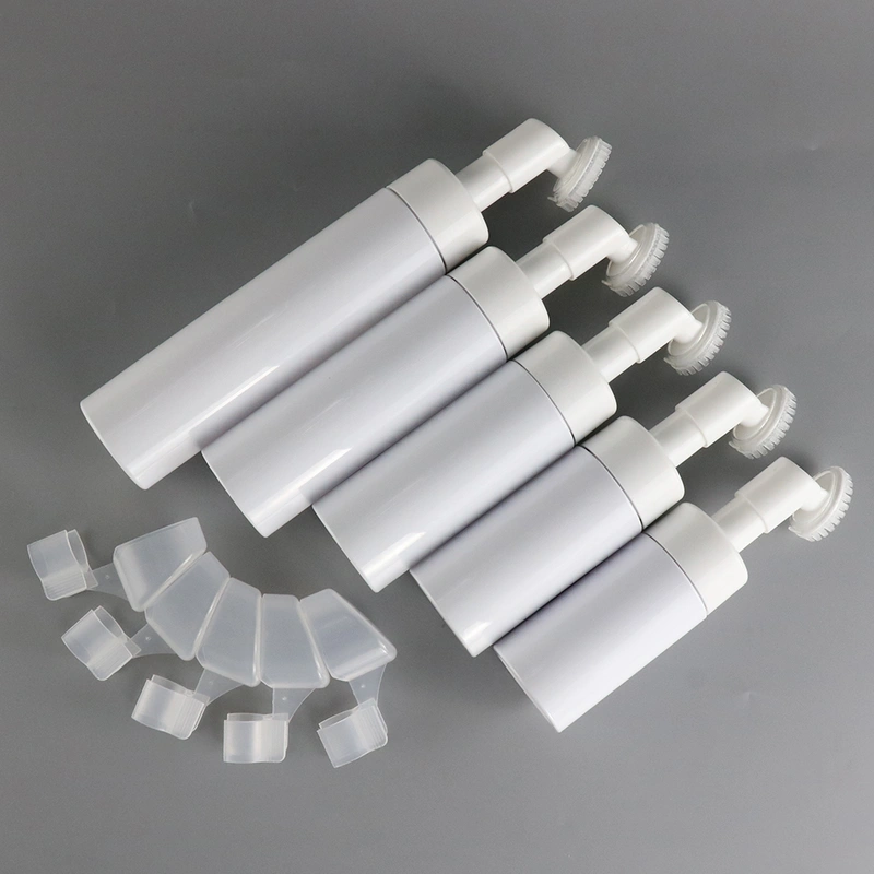 Factory colors plastic cosmetic foam pump bottle 80ml dispenser spray 