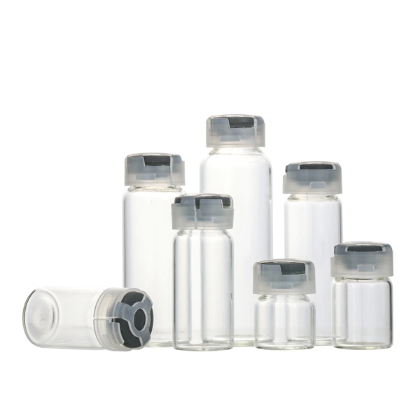 Transparent Tubular Medium Borosilicate Cosmetic  medicine vials