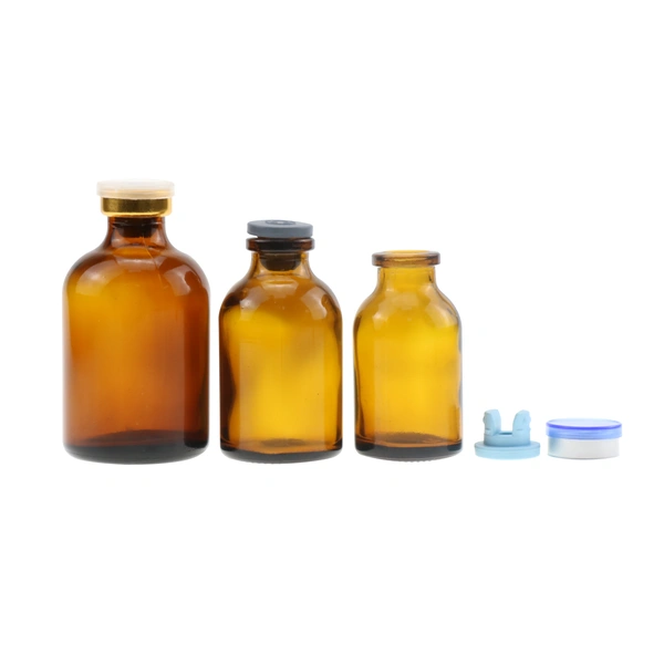 Moulded Antibiotic Glass Vials Glass Bottles For Injection