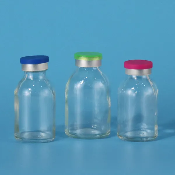 moulded injection glass vial