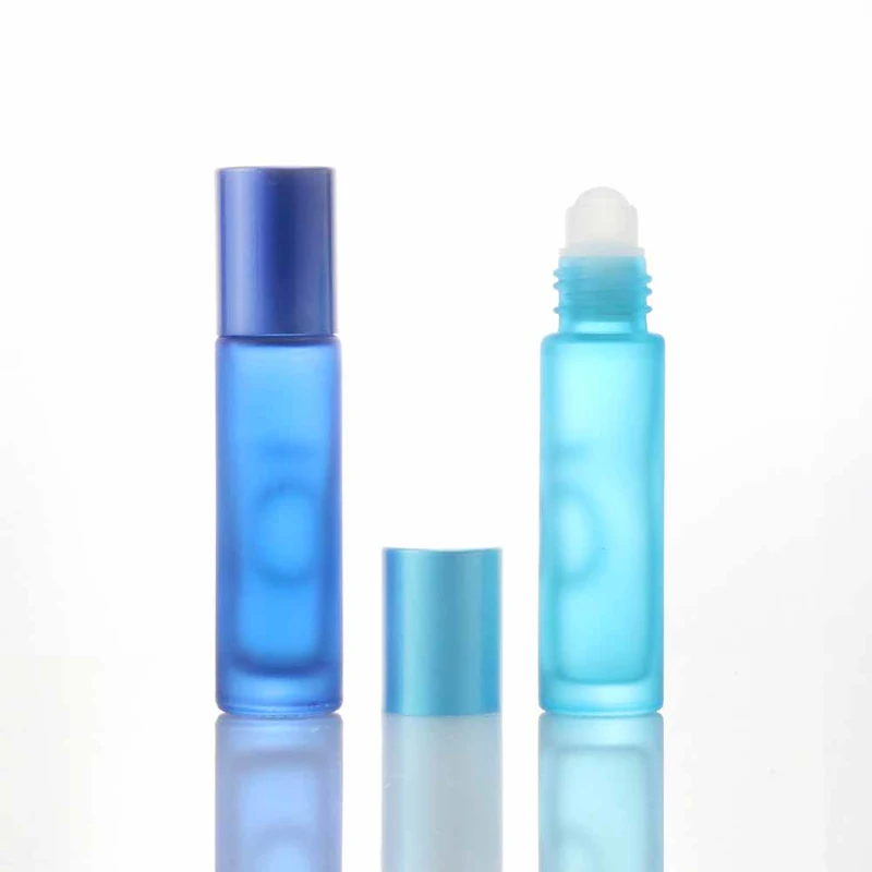 custom empty essential oil perufme roll on roller ball bottles