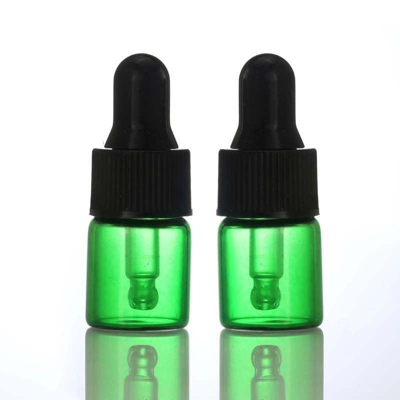 1ml 2ml 3ml 5ml Mini Sample Clear Amber Tube Glass Vial with screw cap