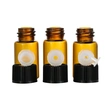 Amber 1ml 2ml 3ml 5ml 10ml Mini Sample Clear Amber Tube Glass Vial 