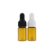 Skincare 1ml 2ml 3ml 5ml 10ml Mini Sample Clear Amber Tube Glass Vial 