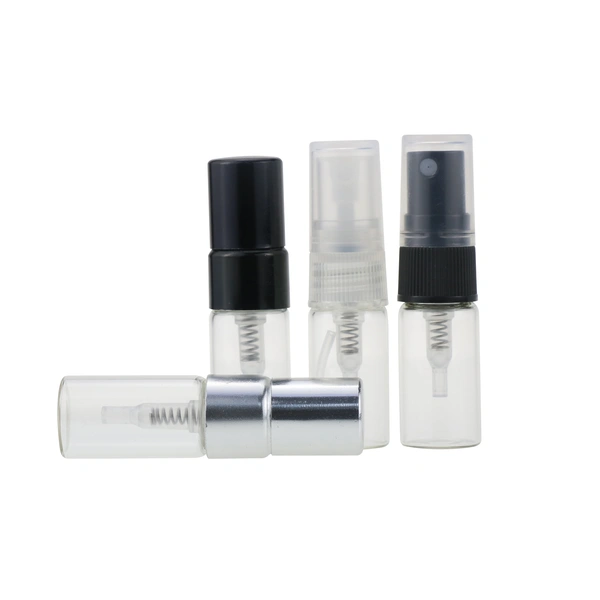 mini atomizer bottle 2ml 3ml 5ml pressure glass perfume spray vials