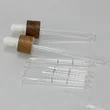 dropper caps for 30ML Glass Bottles with graduated glass pipette