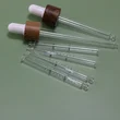 dropper caps for 30ML Glass Bottles with graduated glass pipette