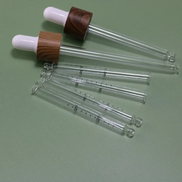 dropper caps for 30ML Glass Bottles with graduated glass pipette