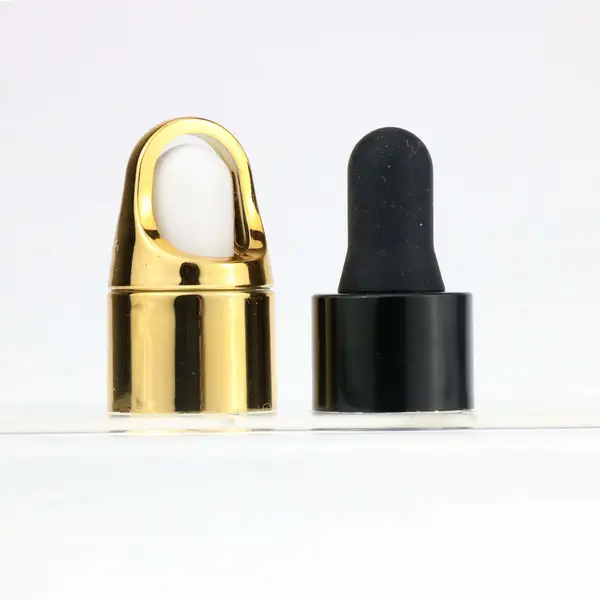 cap for essential oil bottle plastic pilfer proof cap with Inner plug