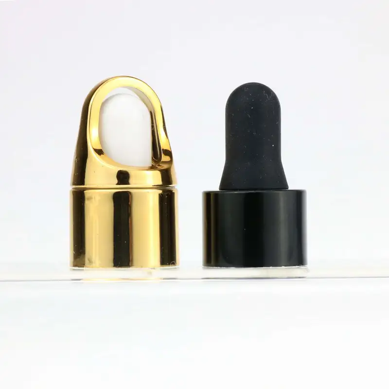 cap for essential oil bottle plastic pilfer proof cap with Inner plug