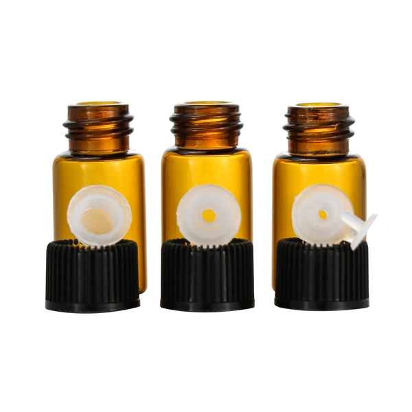 Travel Dropper Glass 1ml 2ml 3ml 5ml Essential Oil Sample Bottle Vials