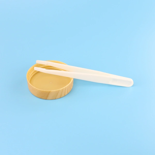 Double Eyelid Tap Stick Tweezers Cosmetic Lenses Case Silicone Tip