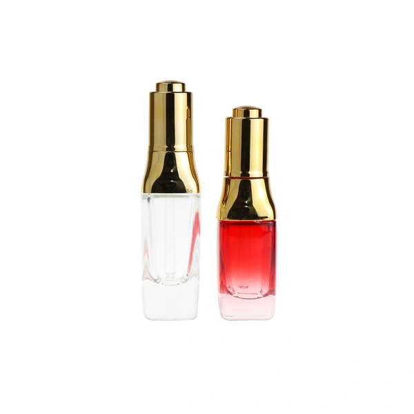 Cube Quality Thick Essential Oil Glass Dropper Bottle 30ml