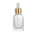 Factory Direct 10ml Square Thick Bottom Glass Dropper Serum Bottle