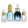 Factory Direct 10ml Square Thick Bottom Glass Dropper Serum Bottle