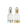 Oil Luxurious Bottle clear glass packaging dropper bottle