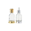Oil Luxurious Bottle clear glass packaging dropper bottle