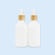 White Essential Oil Serum Glass Dropper Bottle For lotion