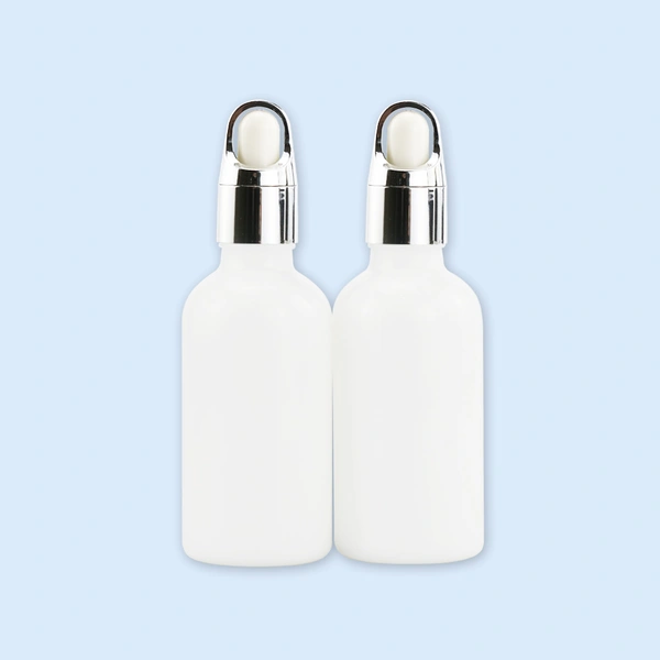 30ml 50ml 100ml amber white euro dropper essential oil bottle