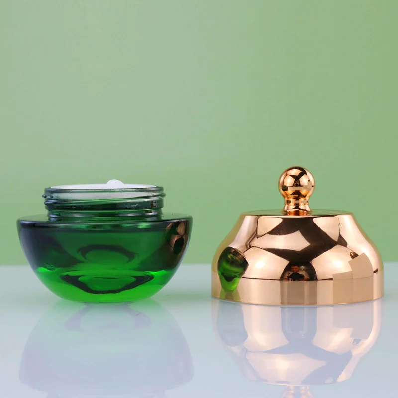 Luxury Skincare Body Packaging Container Cosmetic Glass Cream Jar 