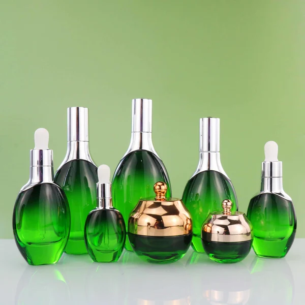 Luxury Skincare Body Packaging Container Cosmetic Glass Cream Jar 