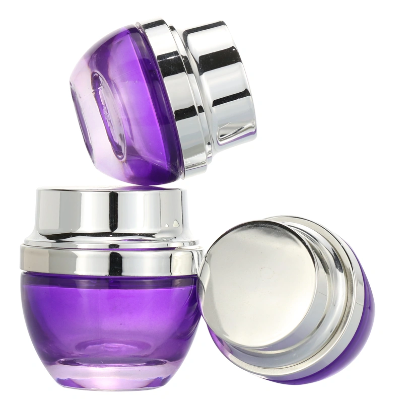 Luxury Cosmetics Packaging Glass Bottle and Cream Jar  For Skincare
