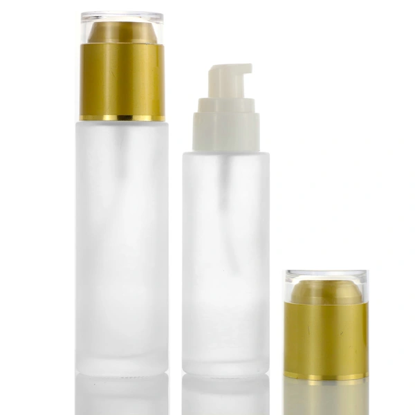 cosmetic set packaging skin care oil body lotion glass Bottle 