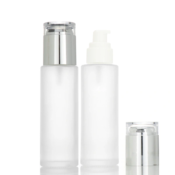 Luxury glass Lotion Containers 100ml Skincare Packaging Bottles
