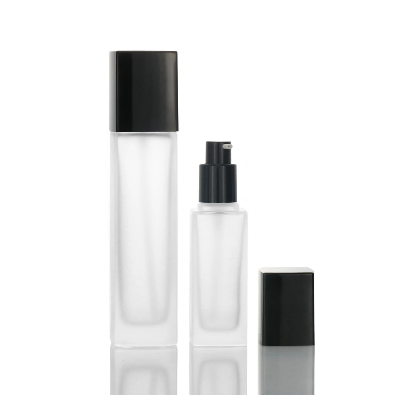 Luxury Glass Lotion Containers Skincare Packaging Cosmetic Bottles 