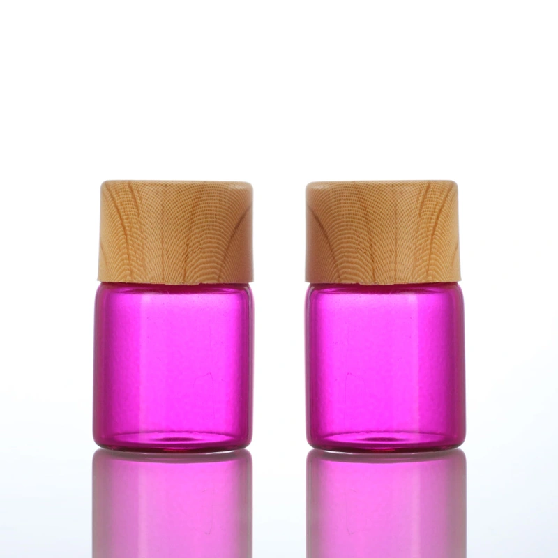 Sample  Glass Bottle Clear Amber Tube Glass Vial Of Screw Cap