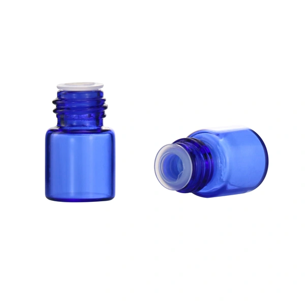 Perfume Sample  Glass Bottle Clear Amber Tube Glass Vial Of Screw Cap