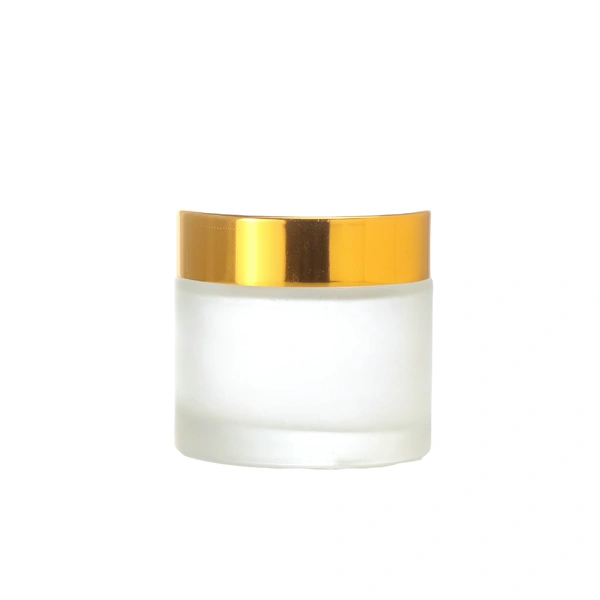 Round cosmetic packaging container 50g face cream jar for skincare 