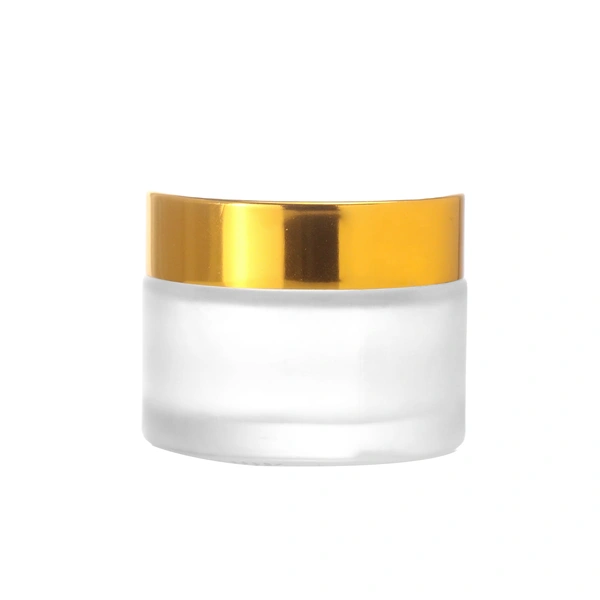 Round cosmetic packaging container 50g face cream jar for skincare 