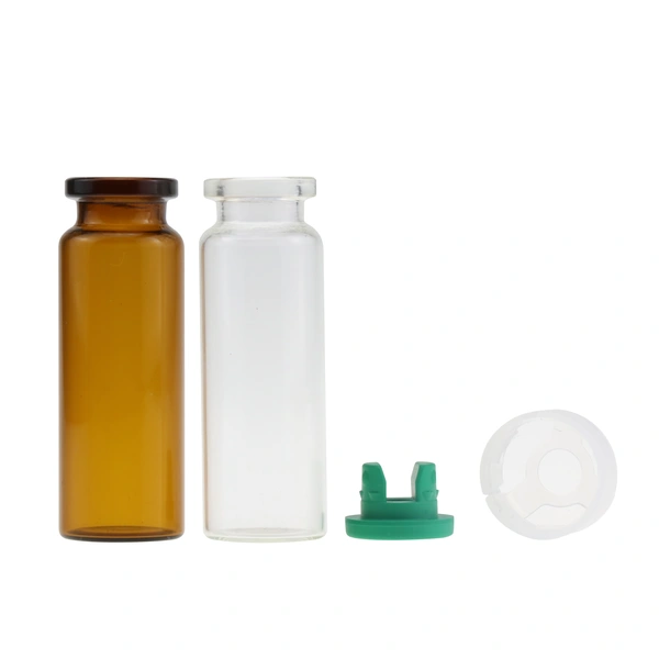 30ml Clear or Amber Glass Bottles Vial for Medical or Cosmetic