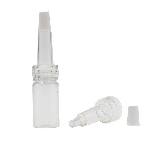 Glass Tube Serum Clear Amber Bottles Vial for Medical or Cosmetic
