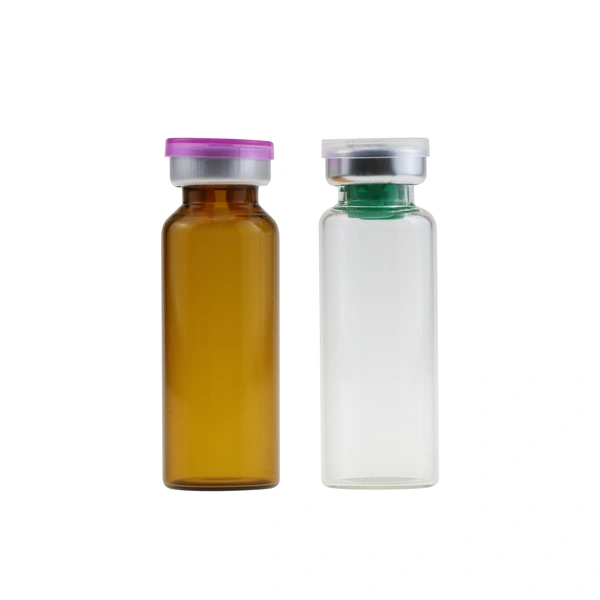 clear amber glass tubular vials injection sterile test tube vial